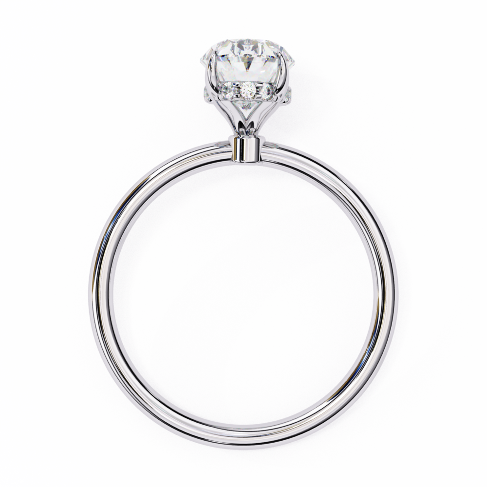 Callidora OVAL SOLITAIRE RING - Image 8