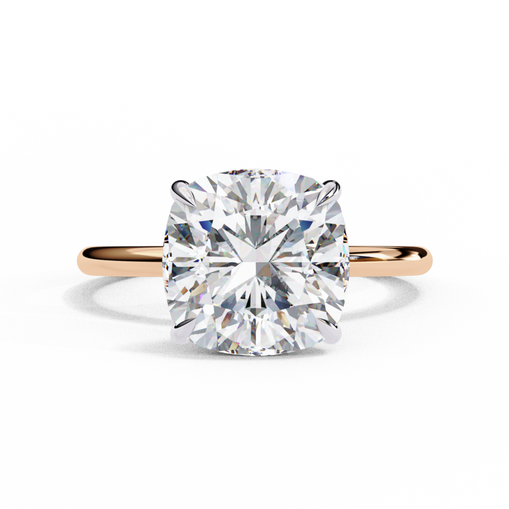 Chenglei CUSHION SOLITAIRE RING - Image 5