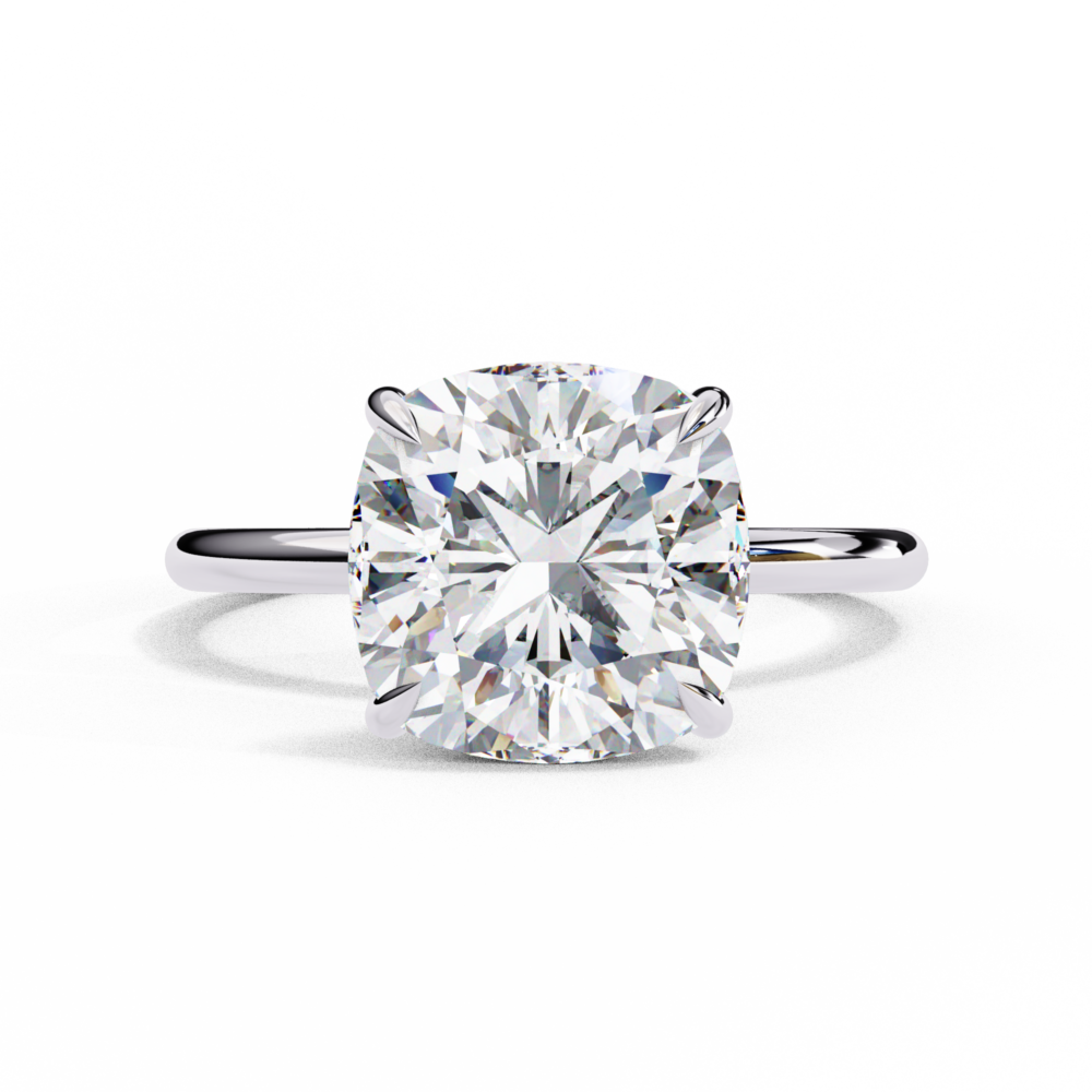 Chenglei CUSHION SOLITAIRE RING - Image 6