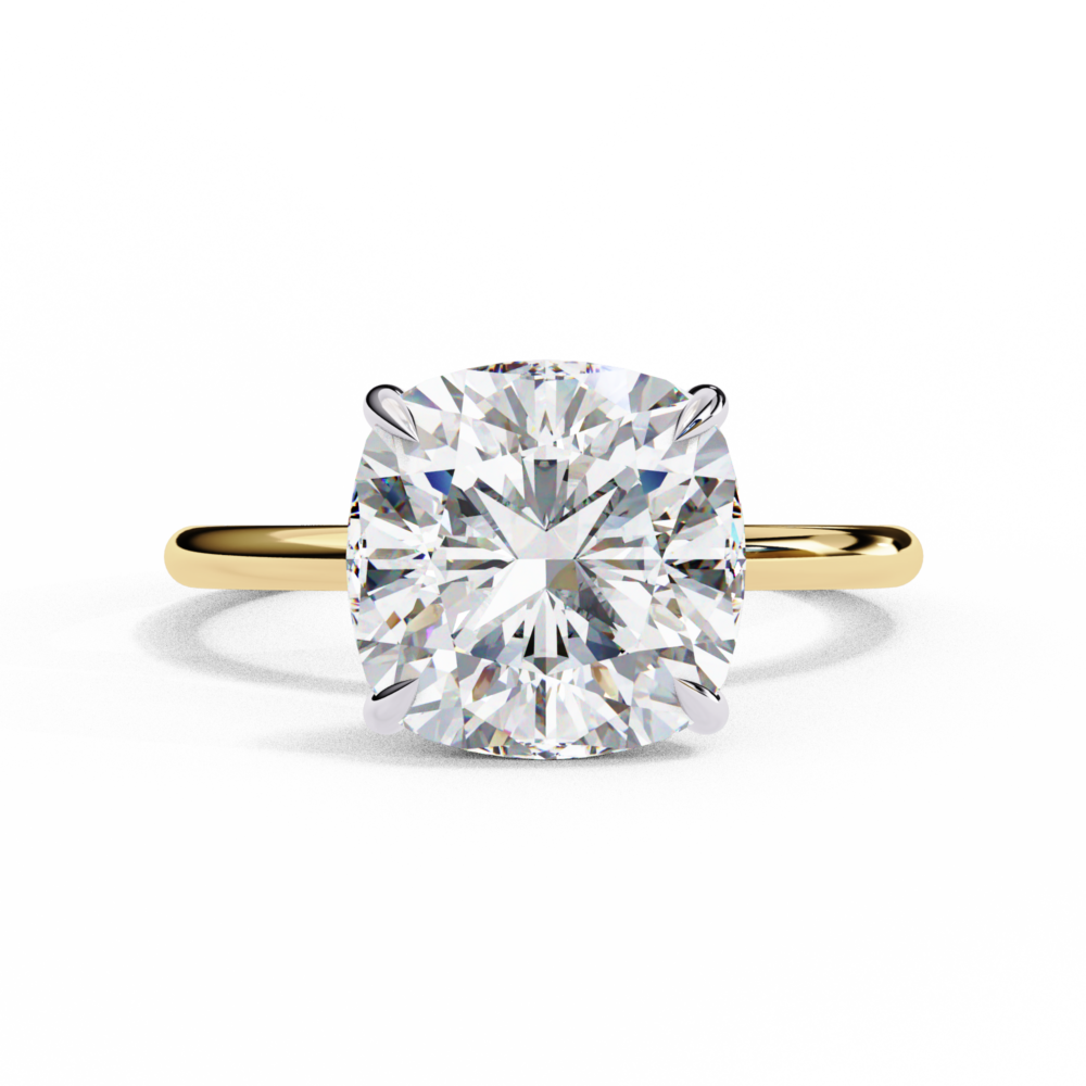 Chenglei CUSHION SOLITAIRE RING - Image 7