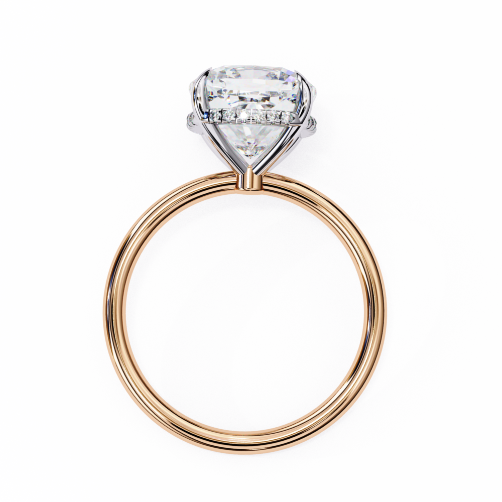 Chenglei CUSHION SOLITAIRE RING - Image 8