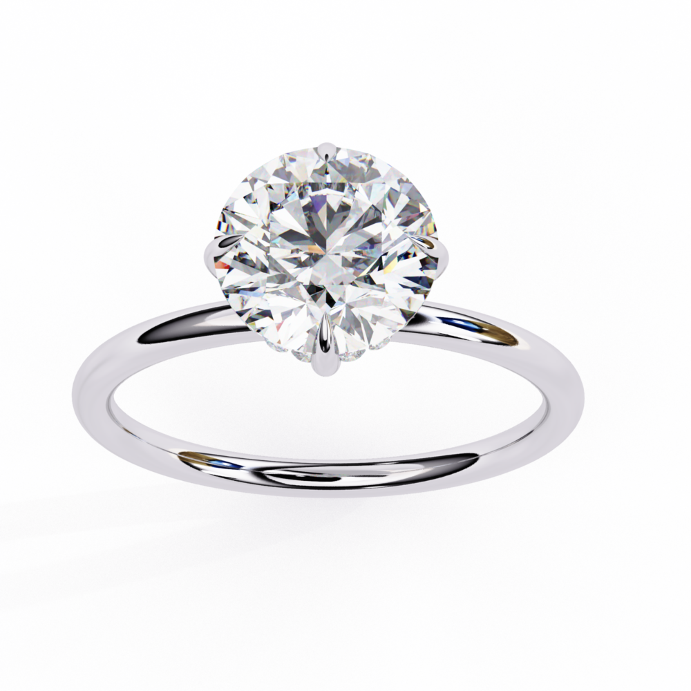 Baozhai ROUND SOLITAIRE RING - Image 3
