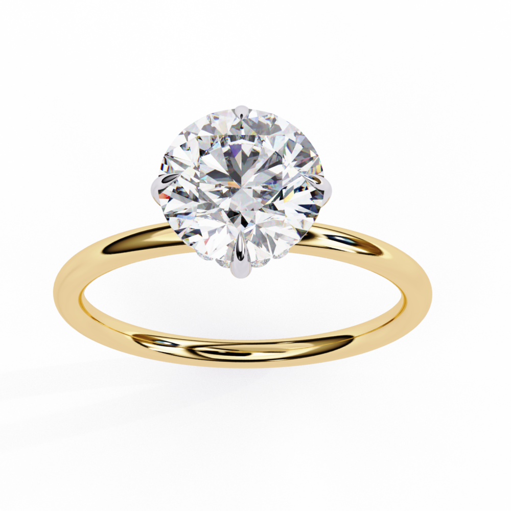 Baozhai ROUND SOLITAIRE RING - Image 4