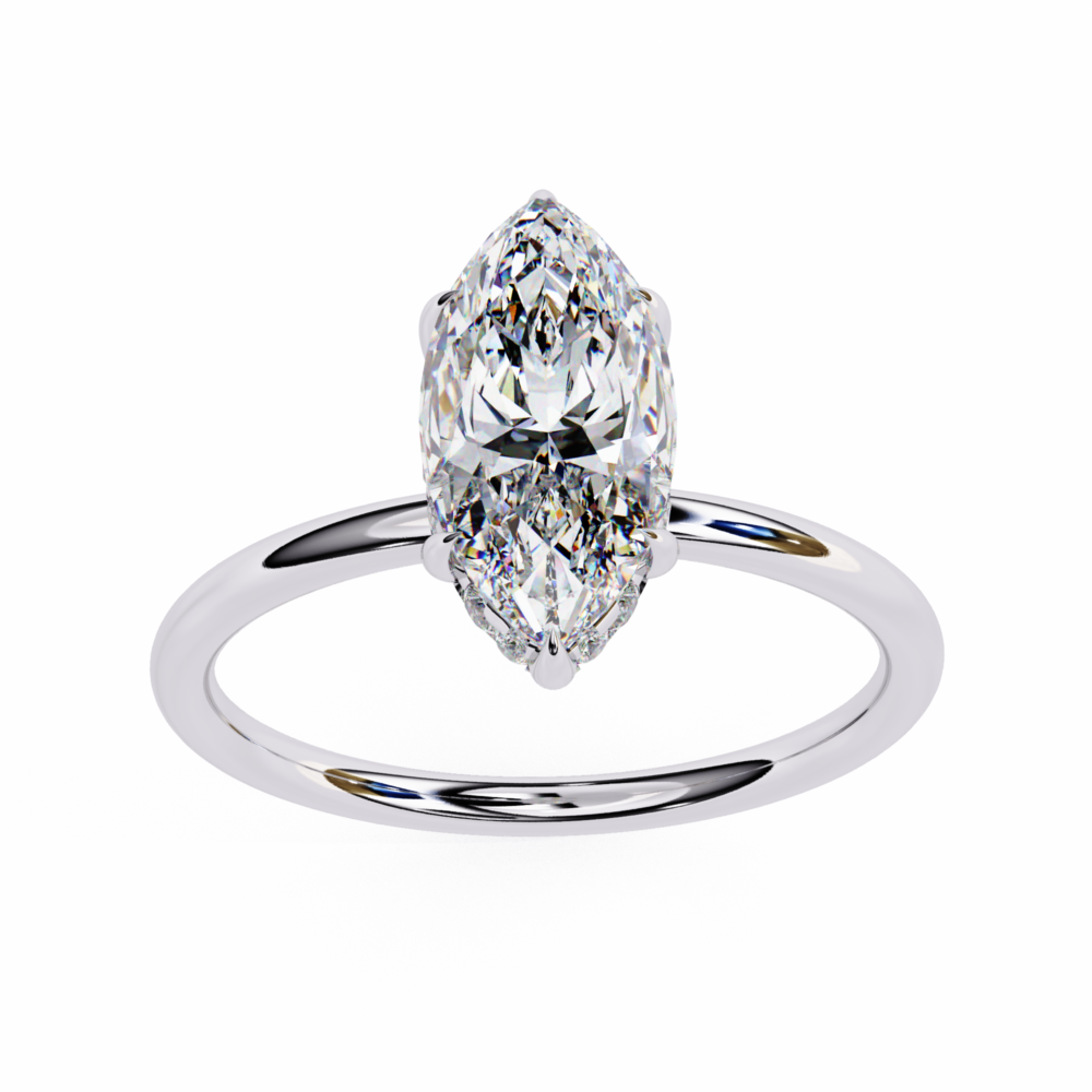 Beauchamp MARQUISE SOLITAIRE RING - Image 7