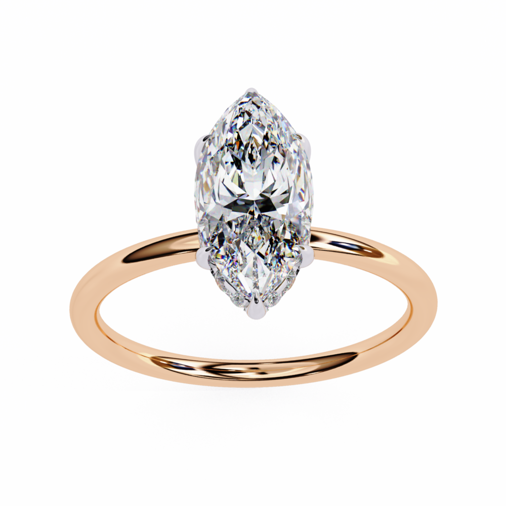 Beauchamp MARQUISE SOLITAIRE RING - Image 8