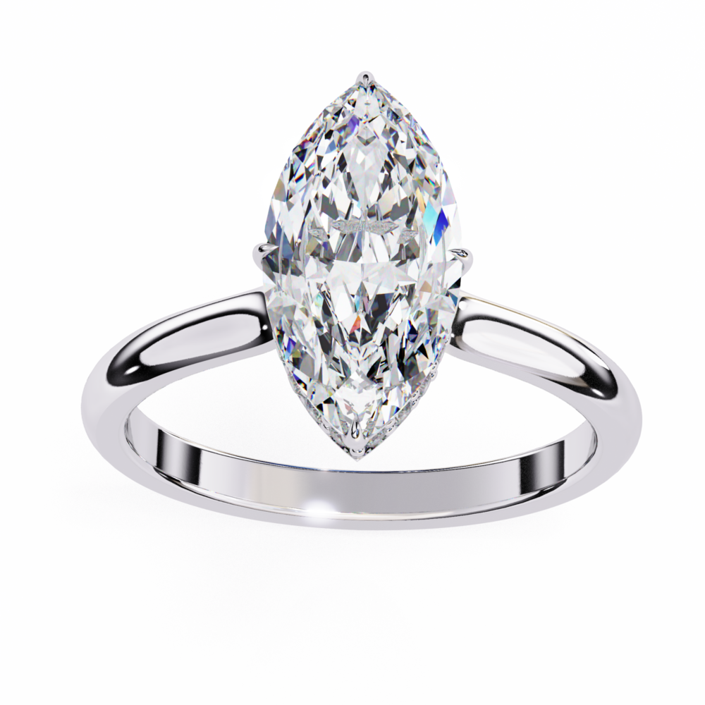 Vanderbilt MARQUISE & ROUND RING - Image 8