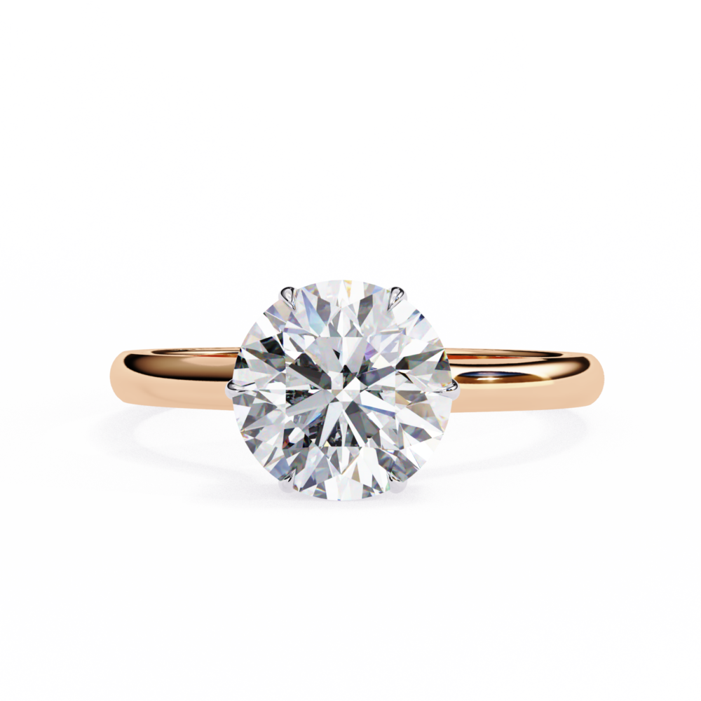 Montclair ROUND SOLITAIRE RING - Image 4