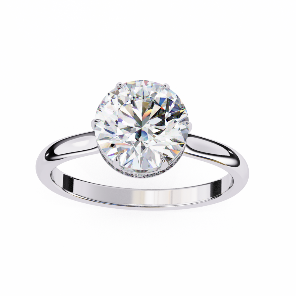 Montclair ROUND SOLITAIRE RING - Image 7
