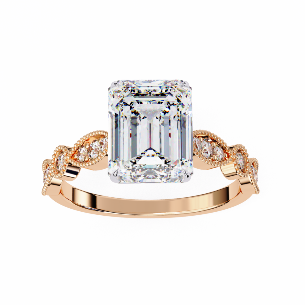 Zhilan EMERALD & ROUND RING - Image 4