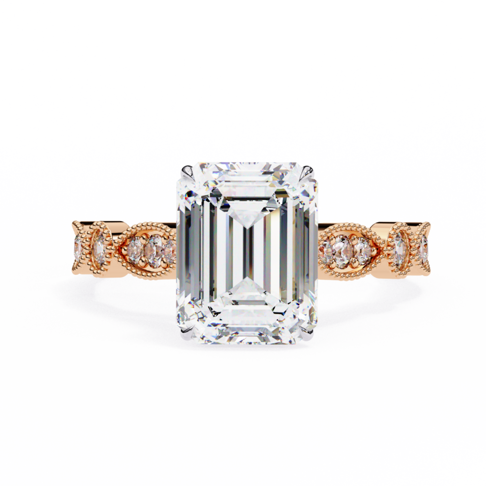 Zhilan EMERALD & ROUND RING - Image 5