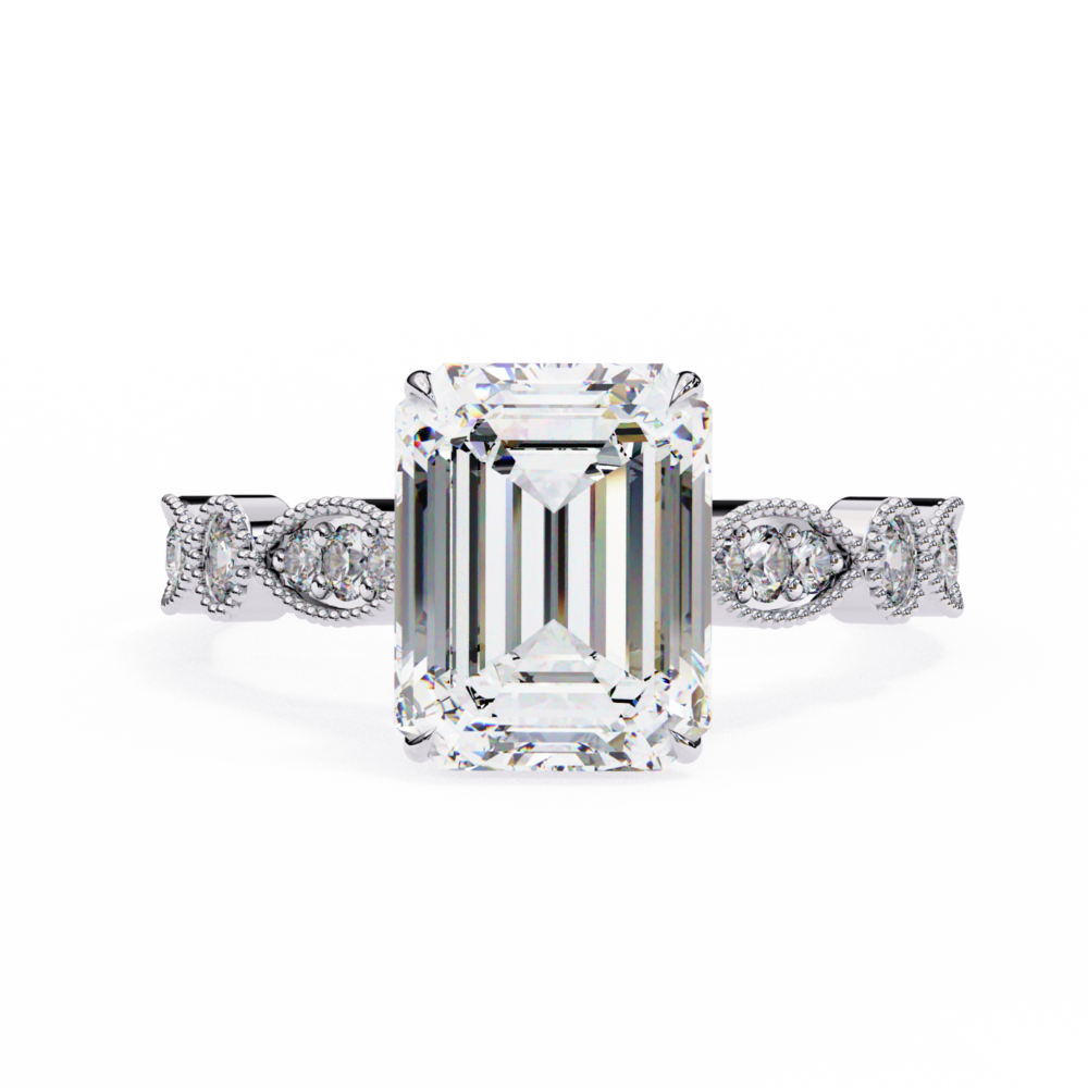 Zhilan EMERALD & ROUND RING - Image 6