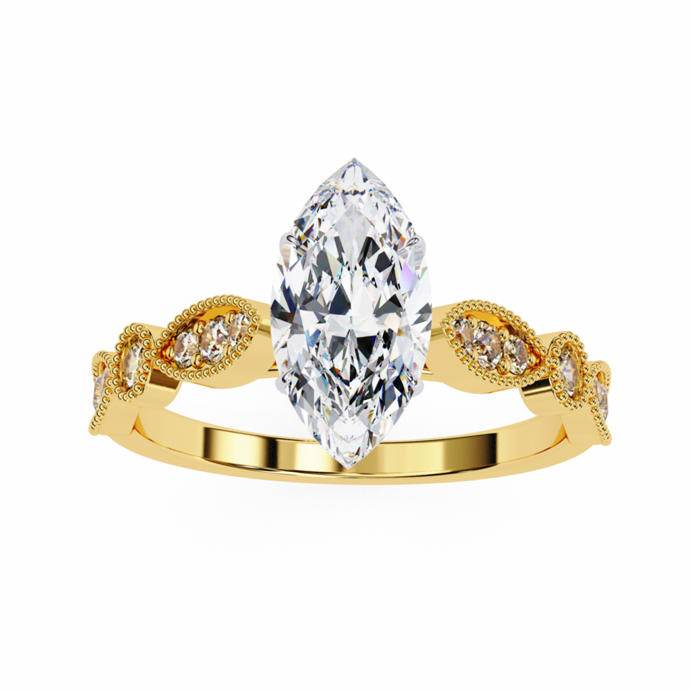 Chamberlain MARQUISE & ROUND RING - Image 3