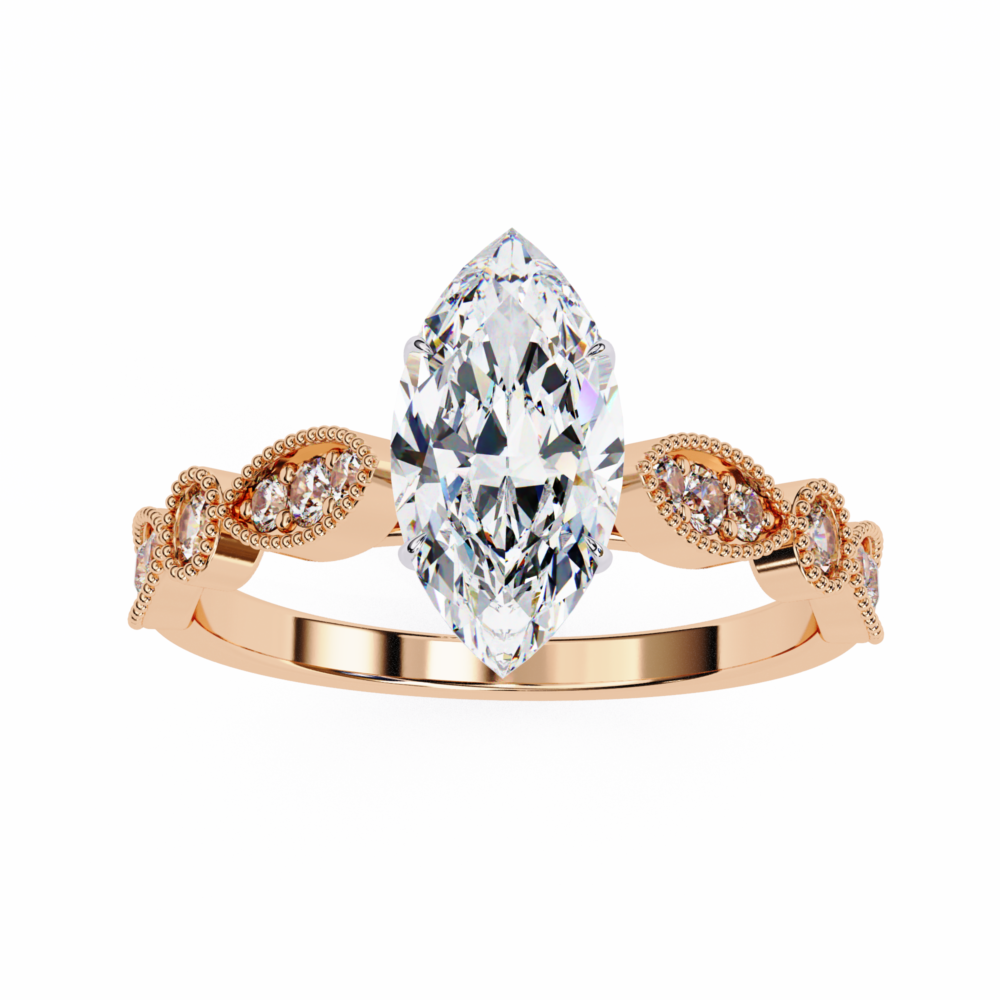 Chamberlain MARQUISE & ROUND RING - Image 4