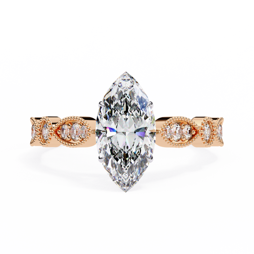 Chamberlain MARQUISE & ROUND RING - Image 6
