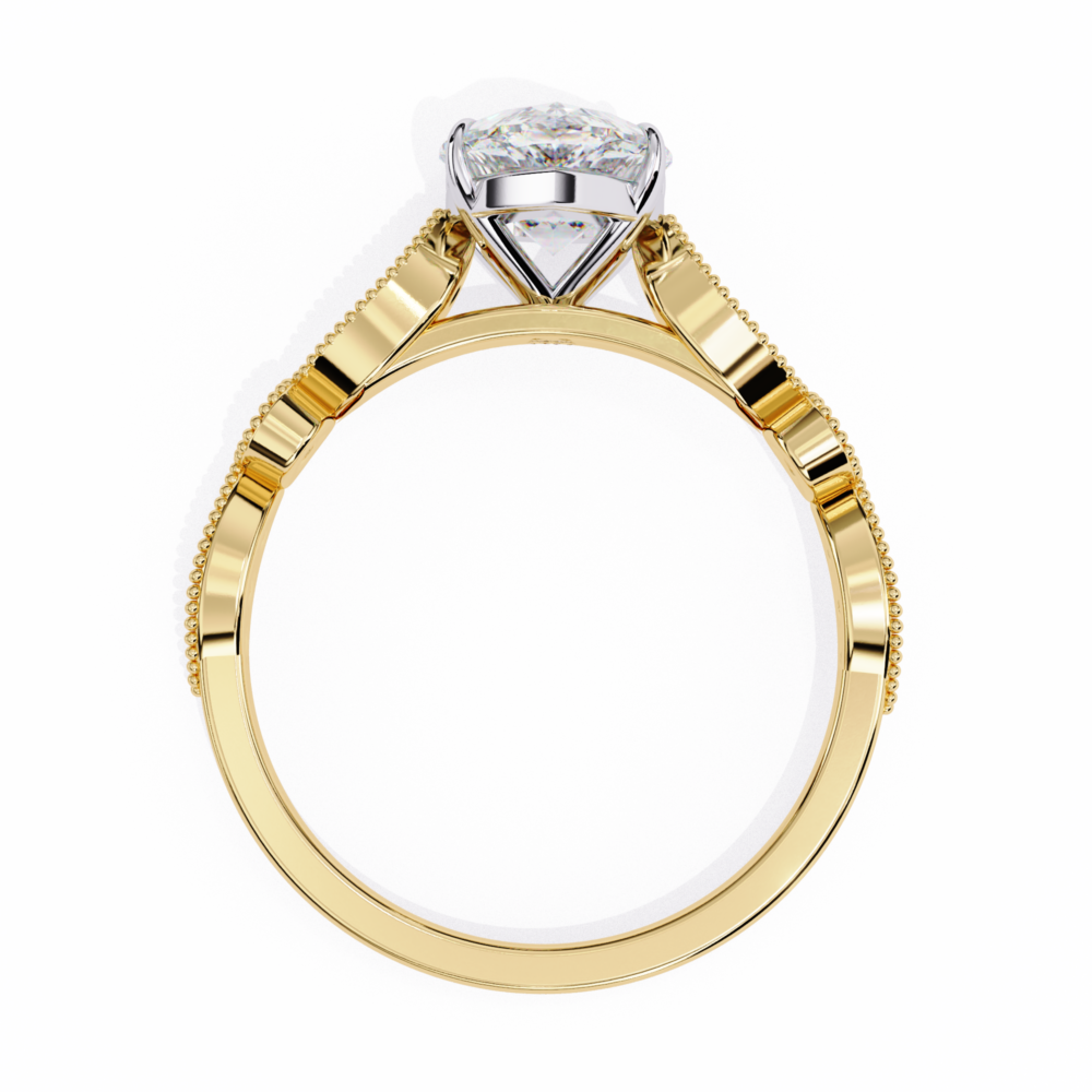 Montclair PEAR & ROUND RING - Image 4