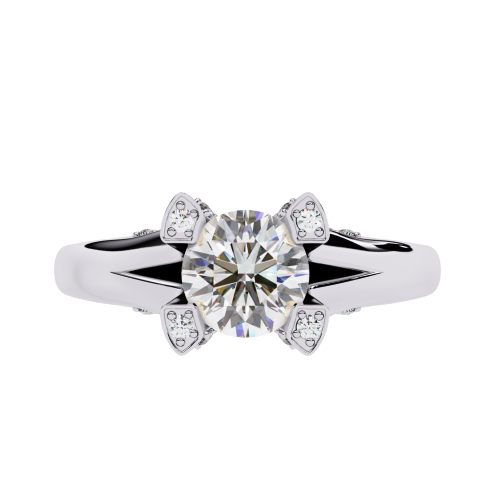 Wellington ROUND SOLITAIRE RING - Image 3