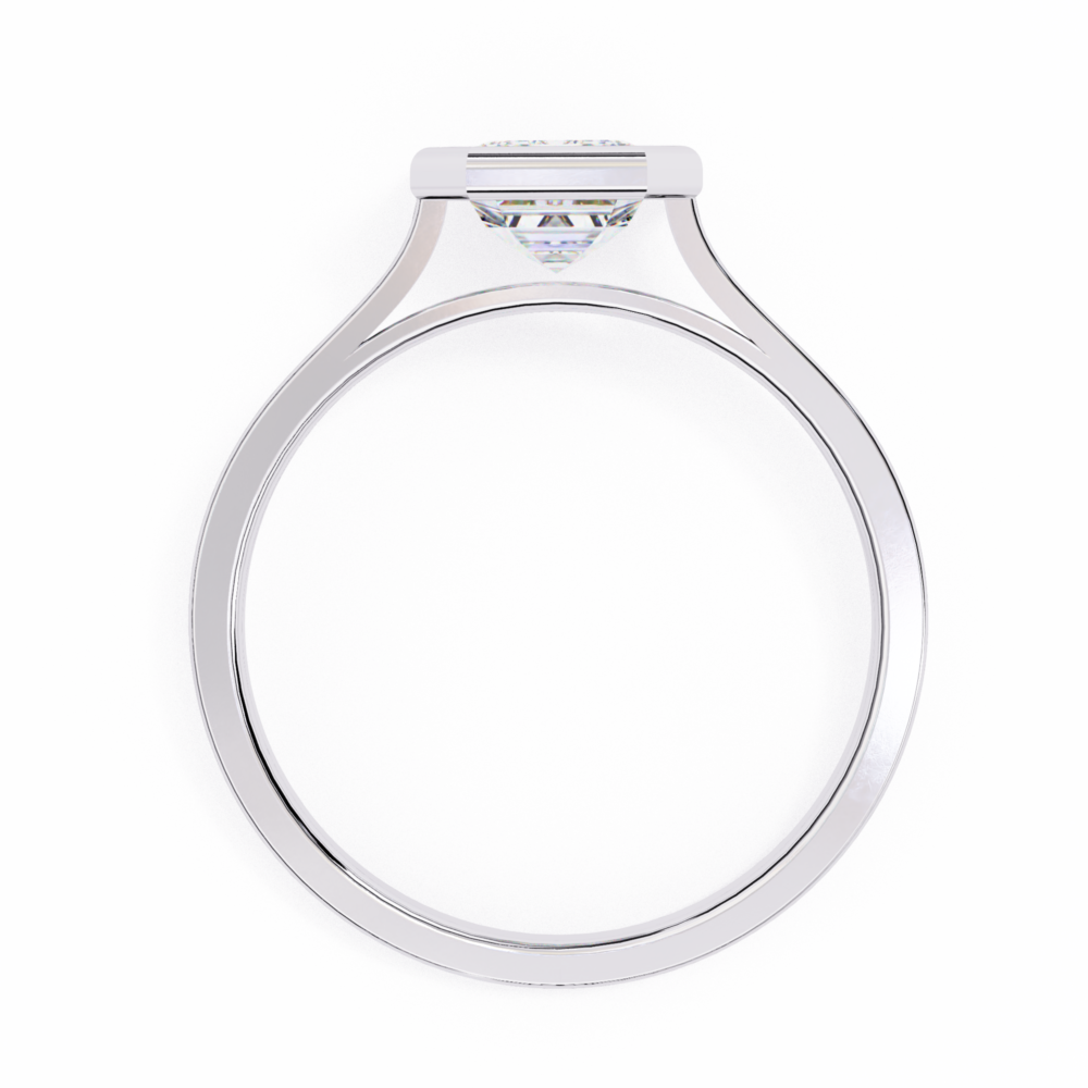 Zephyra EMERALD SOLITAIRE RING - Image 4