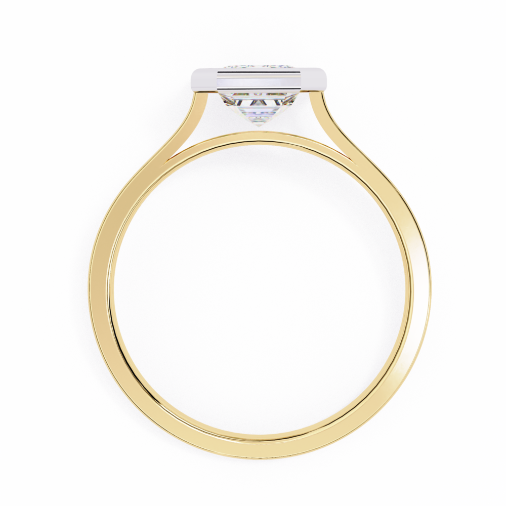 Zephyra EMERALD SOLITAIRE RING - Image 5