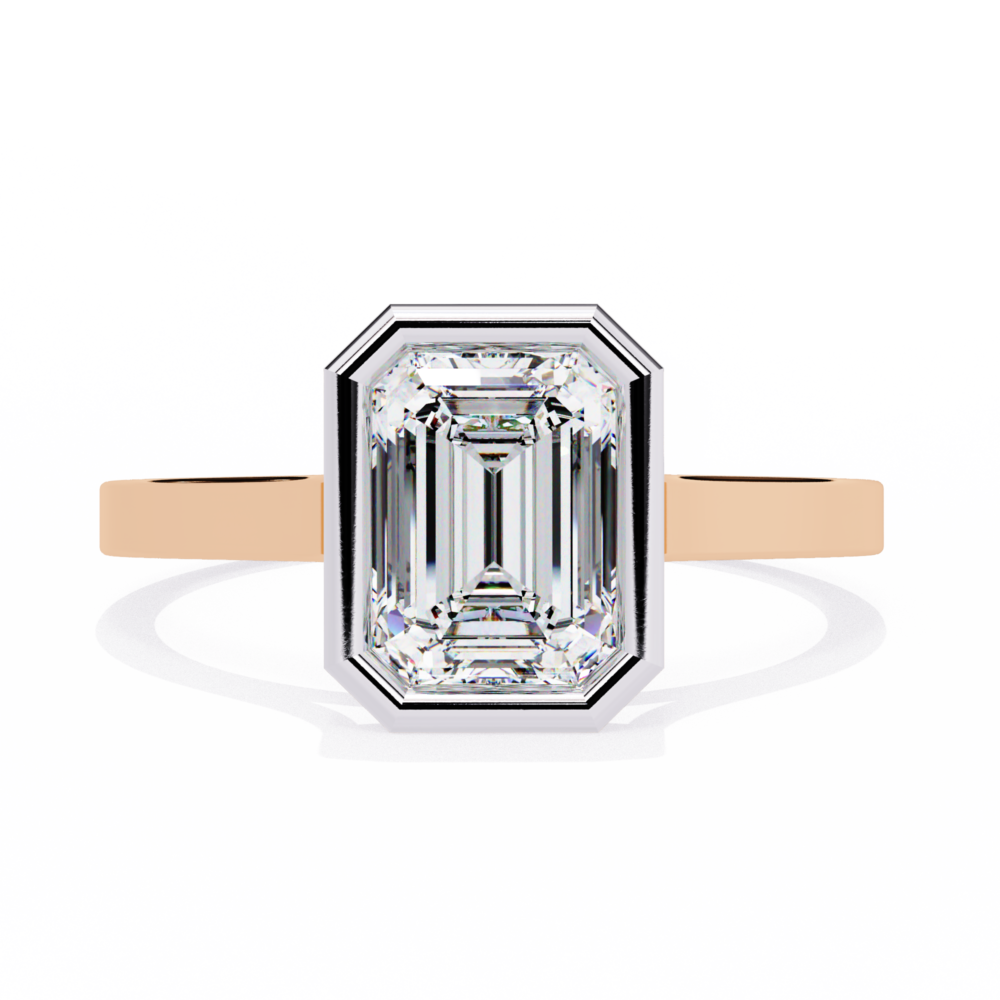 Zephyra EMERALD SOLITAIRE RING - Image 7
