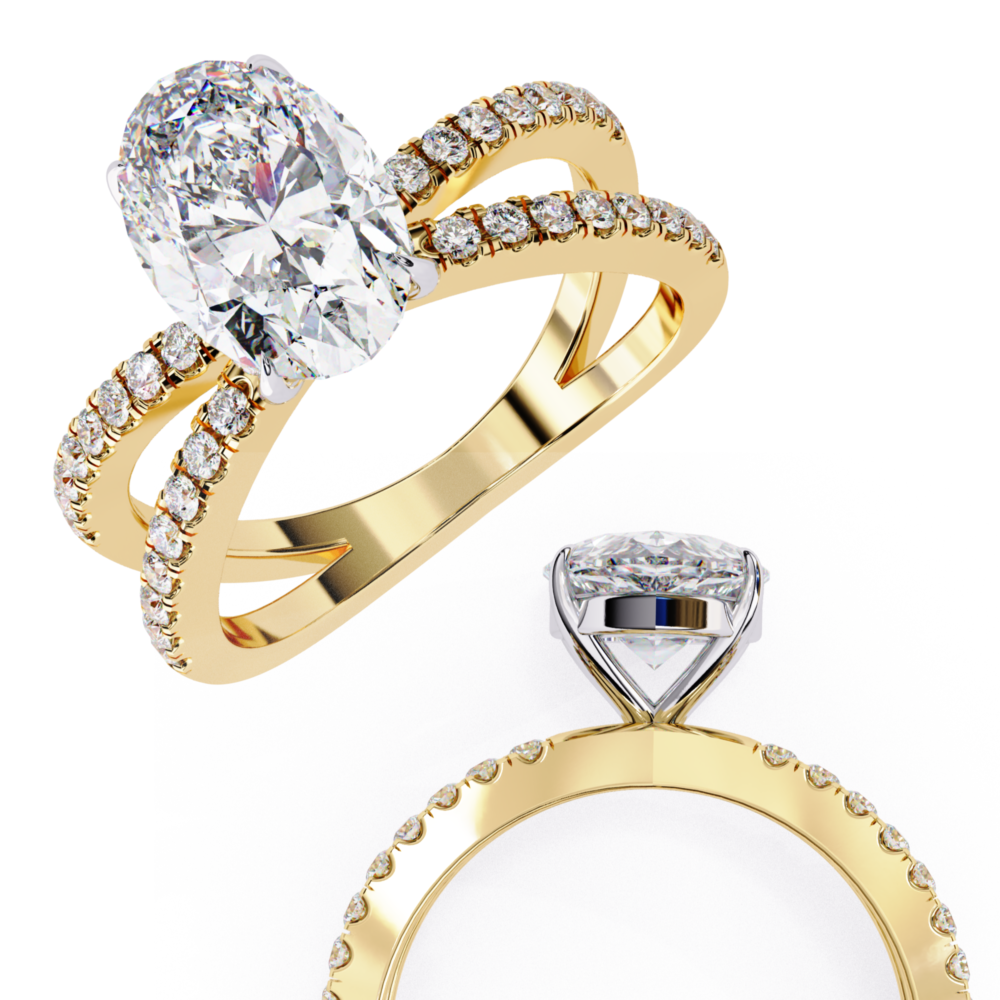 Reginalda OVAL & ROUND RING - Image 5