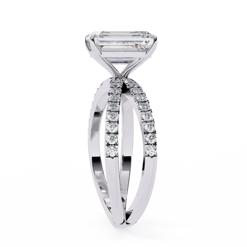 Seraphina EMERALD & ROUND RING - Image 4