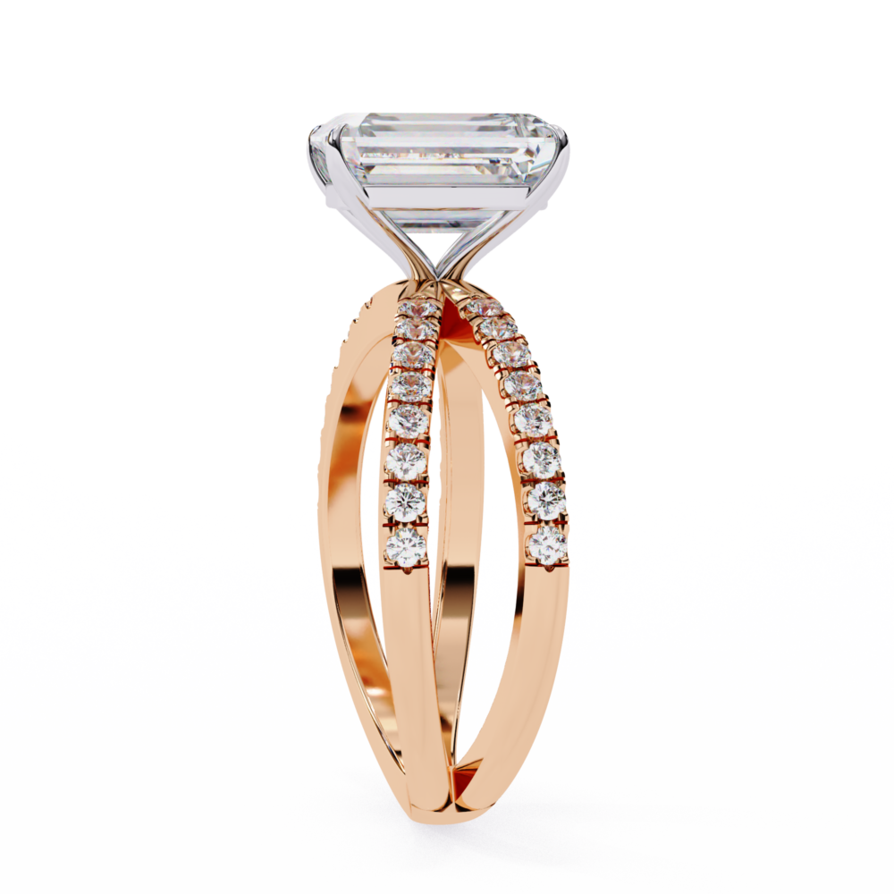 Seraphina EMERALD & ROUND RING - Image 5