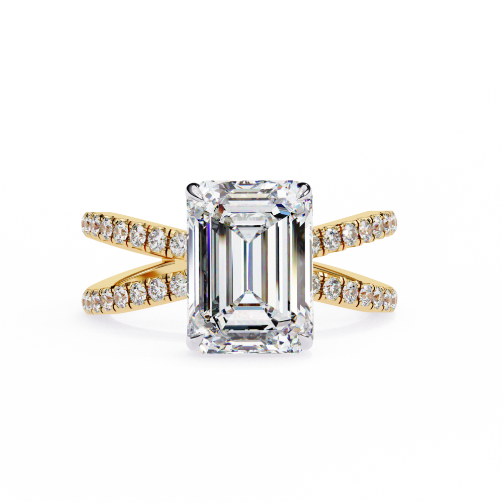 Seraphina EMERALD & ROUND RING - Image 7