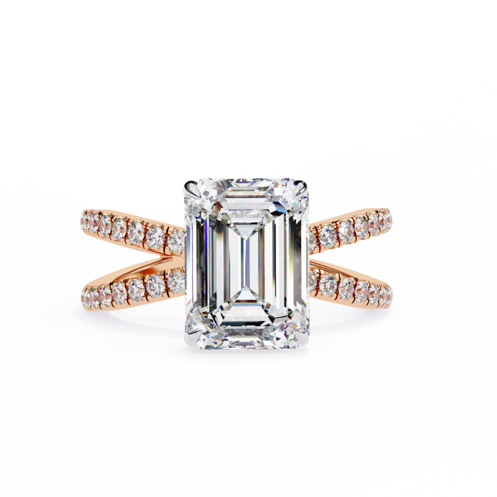 Seraphina EMERALD & ROUND RING - Image 8