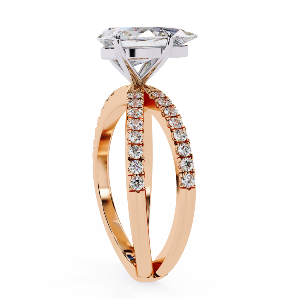 Maximilienne PEAR & ROUND RING - Image 7
