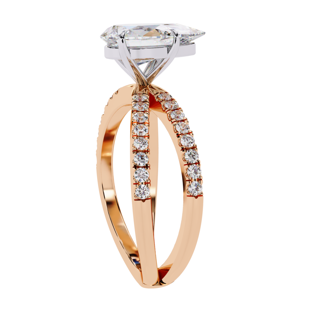 Maximilienne PEAR & ROUND RING - Image 8