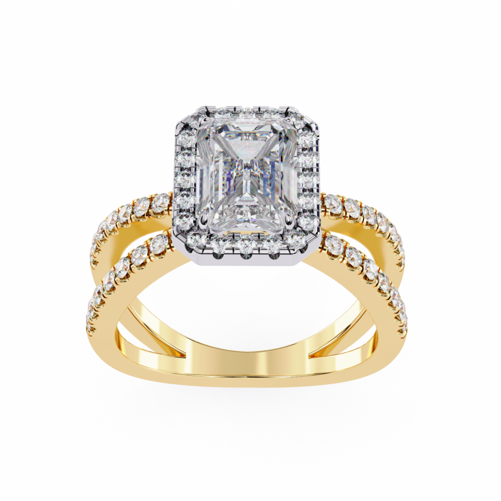 Giovanna EMERALD & ROUND RING - Image 5