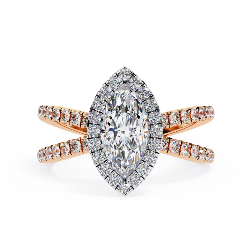 Isabeau MARQUISE & ROUND RING - Image 3