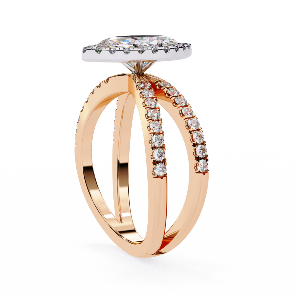Isabeau MARQUISE & ROUND RING - Image 7