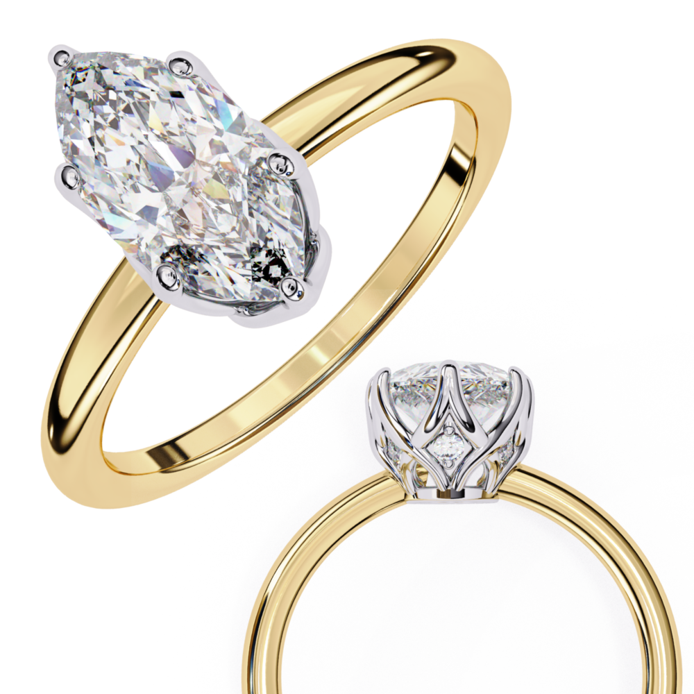 Alessandra MARQUISE & ROUND RING - Image 5