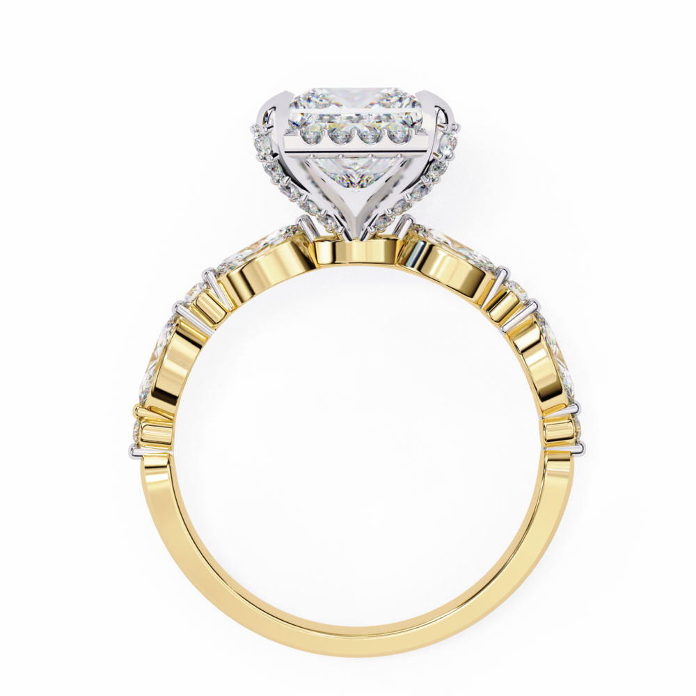 Vanderbilt PRINCESS & ROUNDA & MARQUISE RING - Image 6