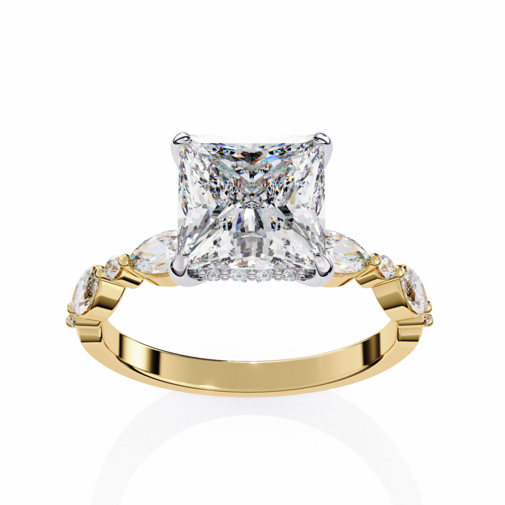 Aetheria PRINCES & MARQUISE & ROUND RING - Image 3