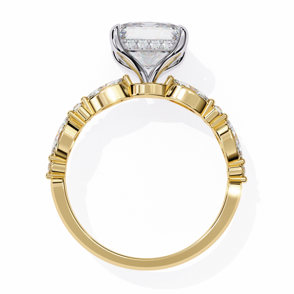 Aetheria PRINCES & MARQUISE & ROUND RING - Image 6