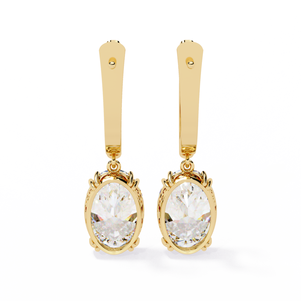 Ophelia Oval EARRING - Image 4
