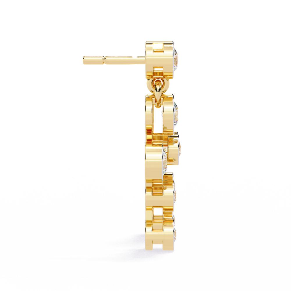 Valentina Round EARRING - Image 4