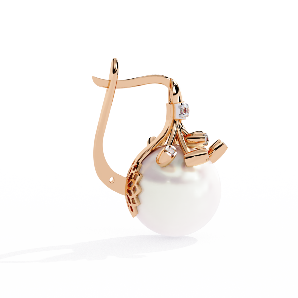 Lillian Star Round EARRING - Image 4