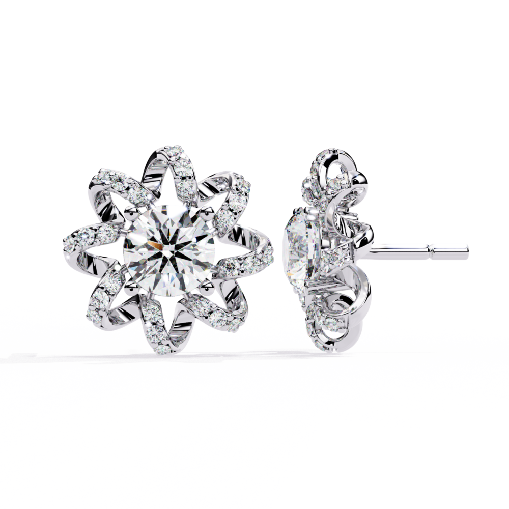 Savannah Radiance Round EARRING - Image 3
