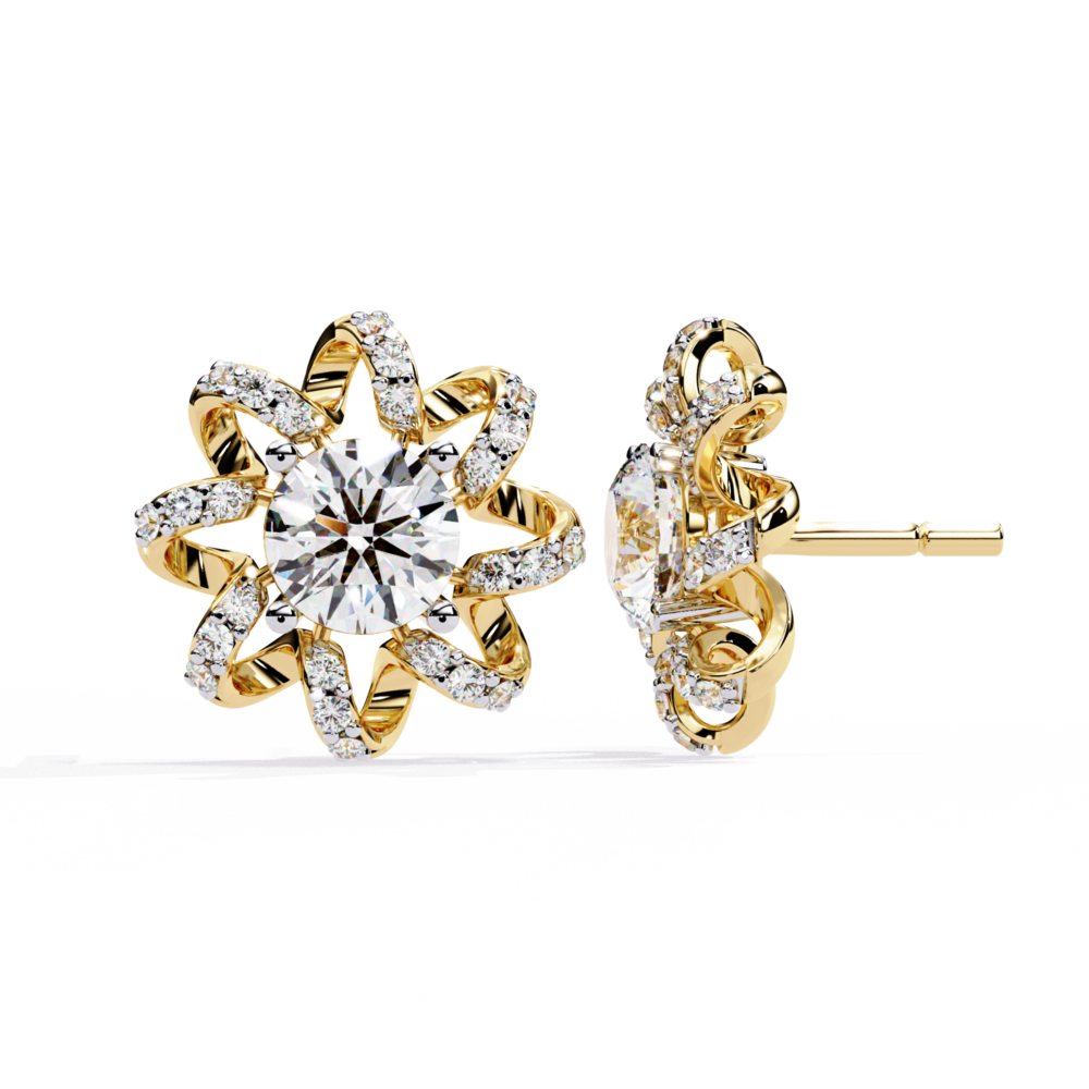 Savannah Radiance Round EARRING - Image 4