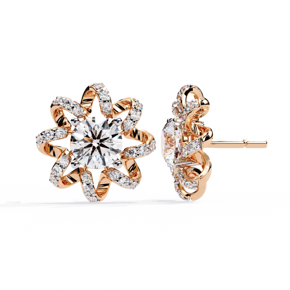 Savannah Radiance Round EARRING - Image 5