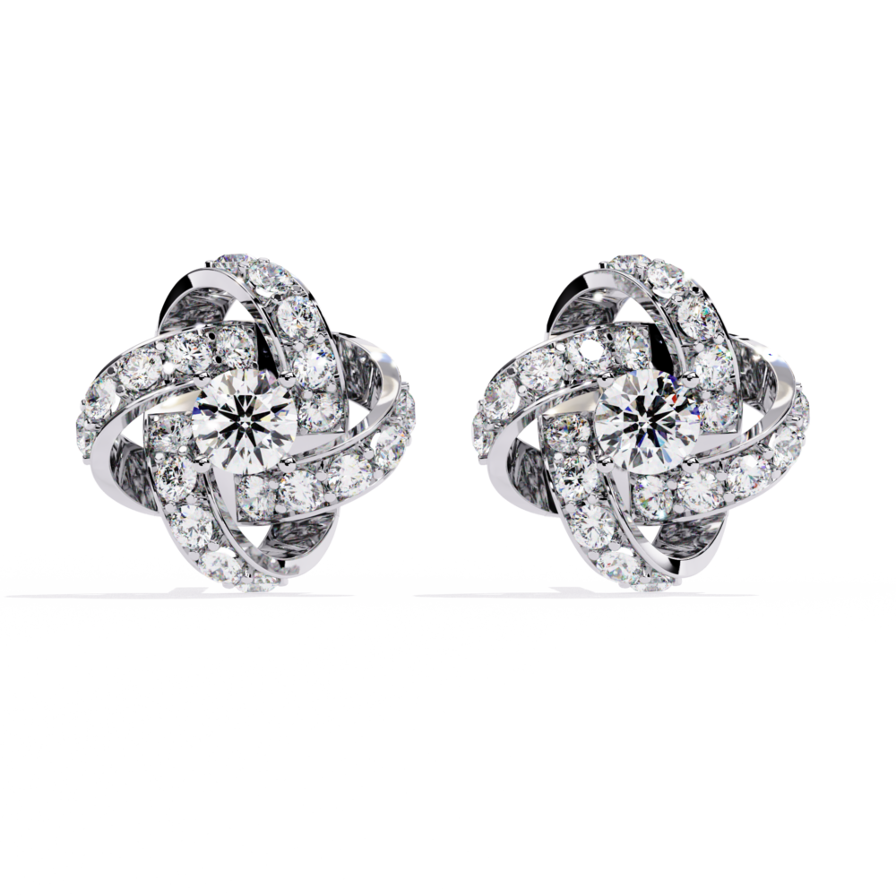 Emma Luxe Round EARRING - Image 5