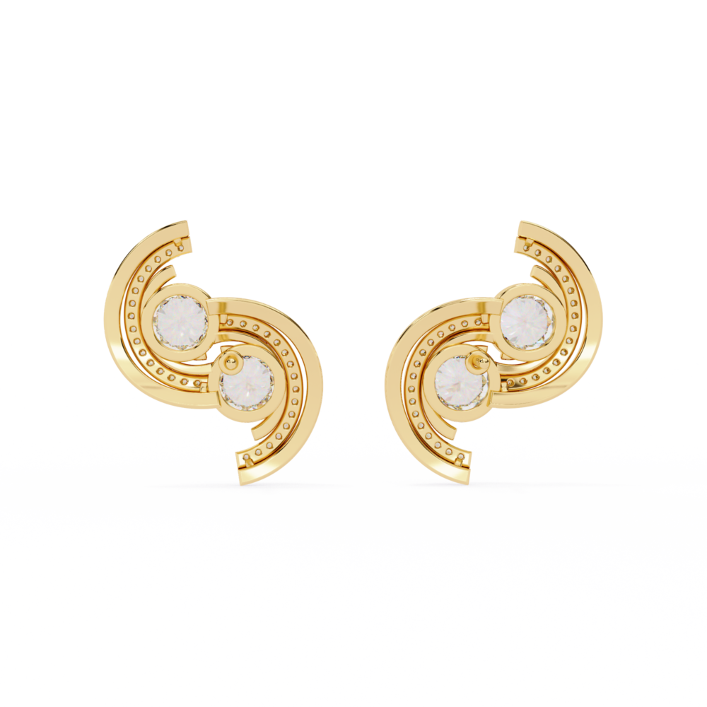 Madison Jewel Round EARRING - Image 8