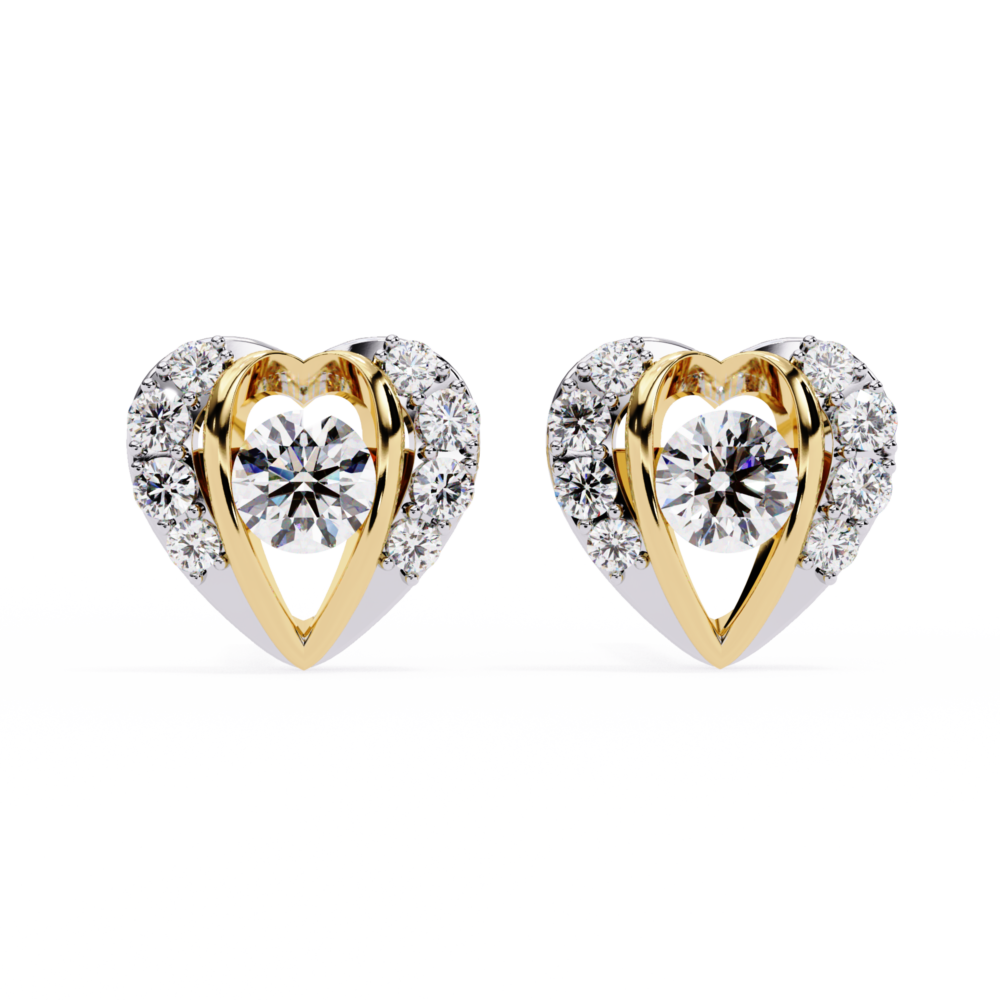 Majestic Glow Round EARRING - Image 3
