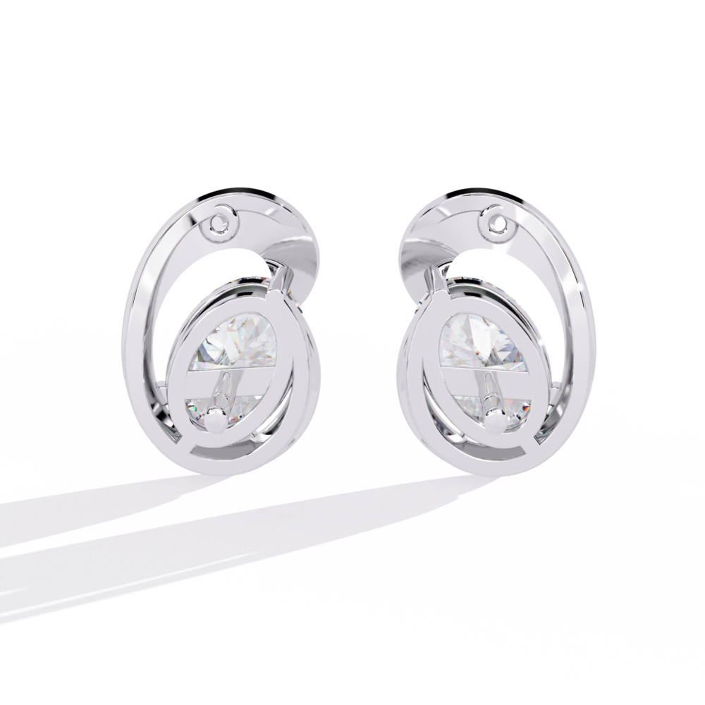 Nova Brilliance Oval EARRING - Image 7
