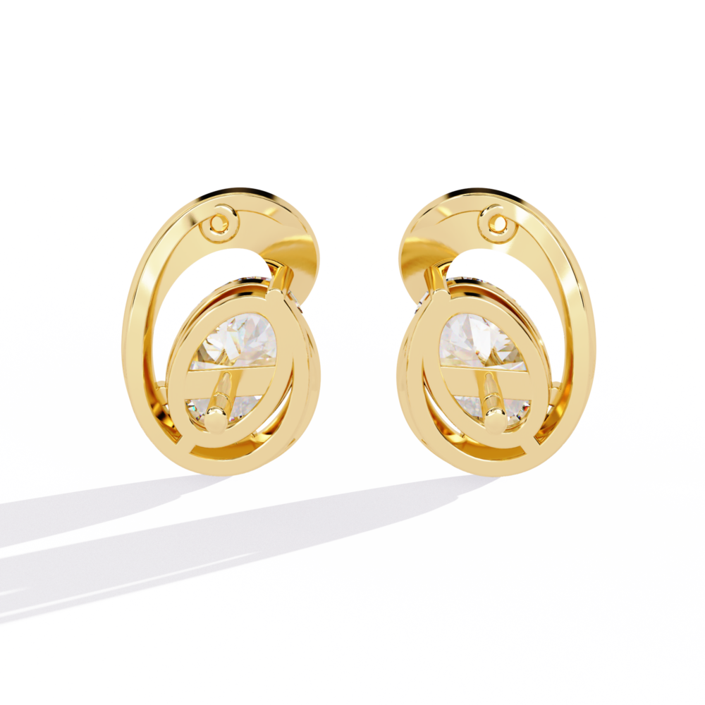 Nova Brilliance Oval EARRING - Image 8