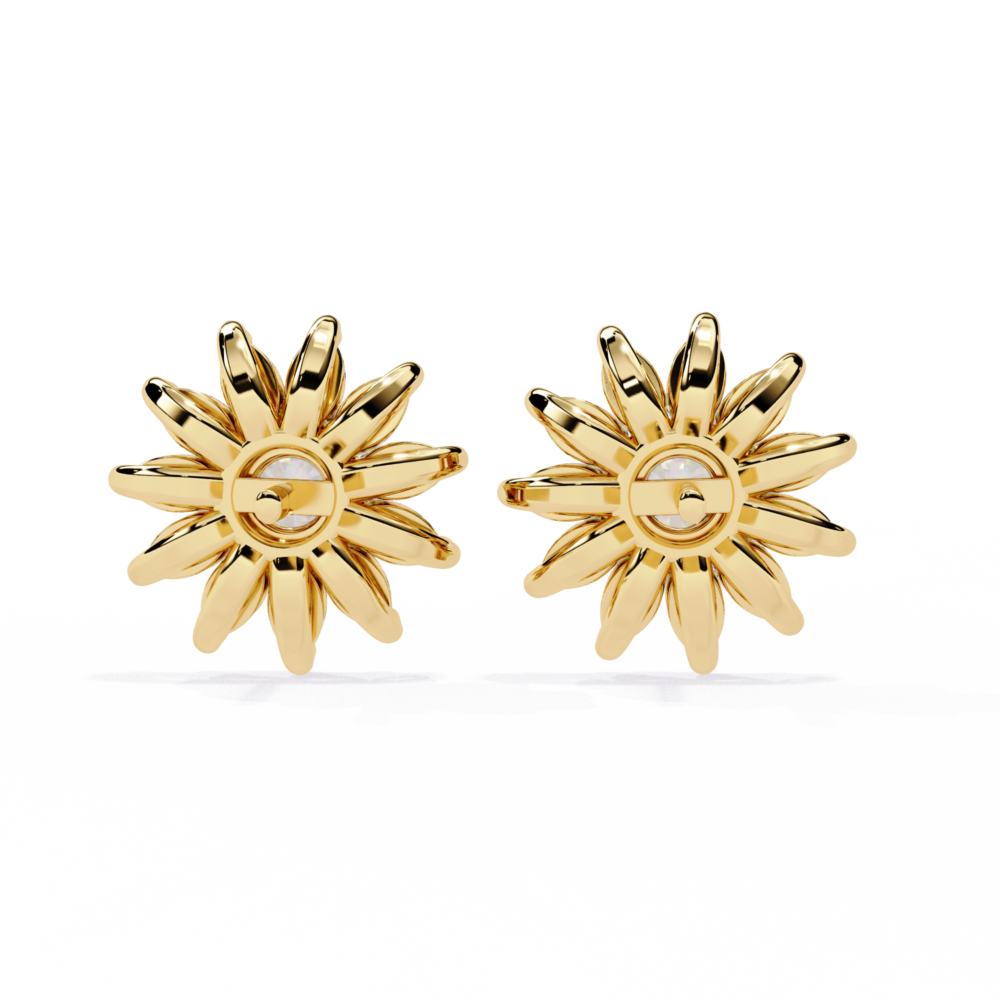 Selene Marquise Round EARRING - Image 7