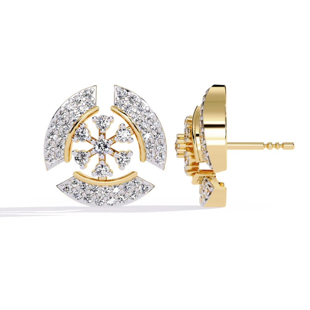 Rosabella Round EARRING - Image 4